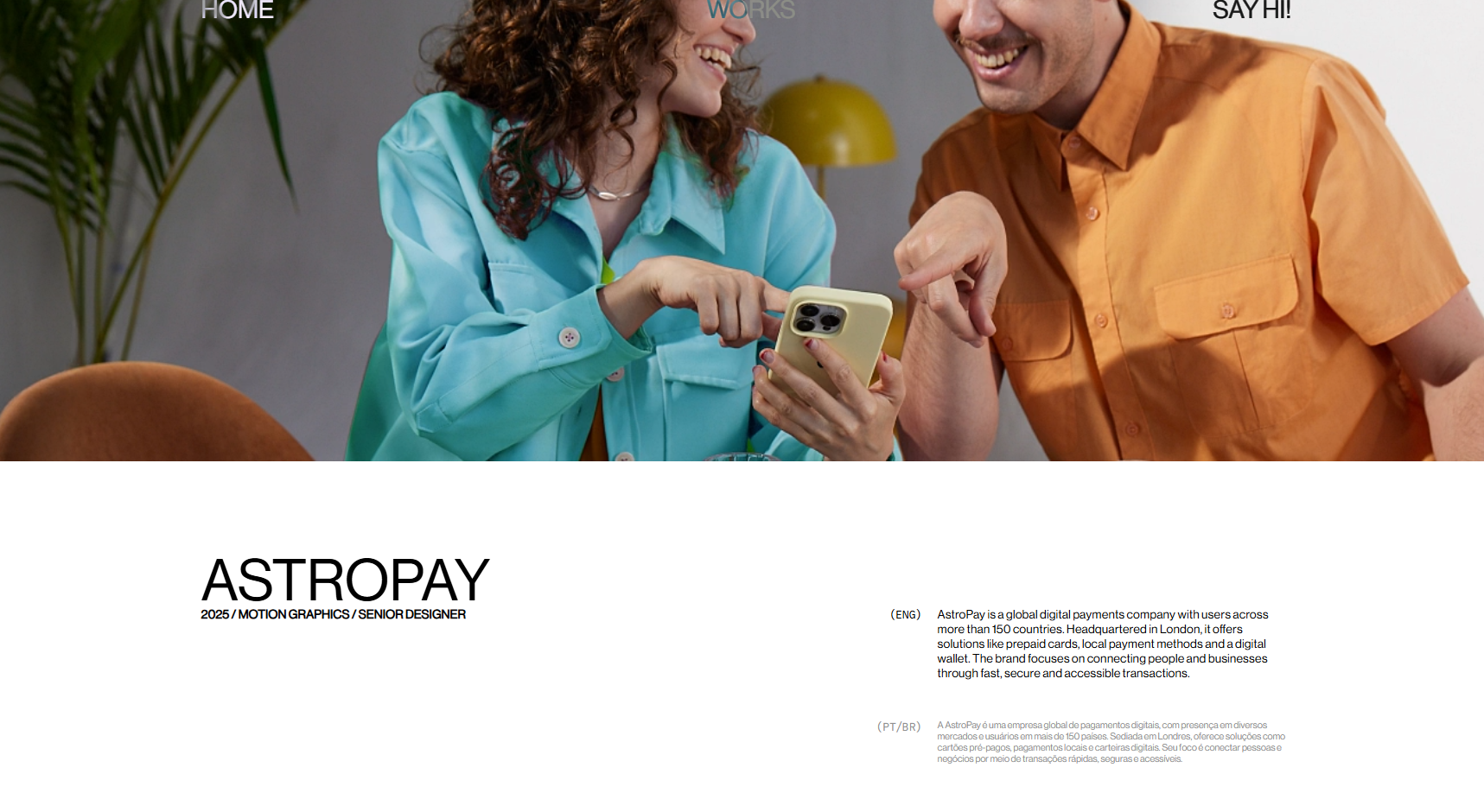 Lucas Moraes Portfolio Preview